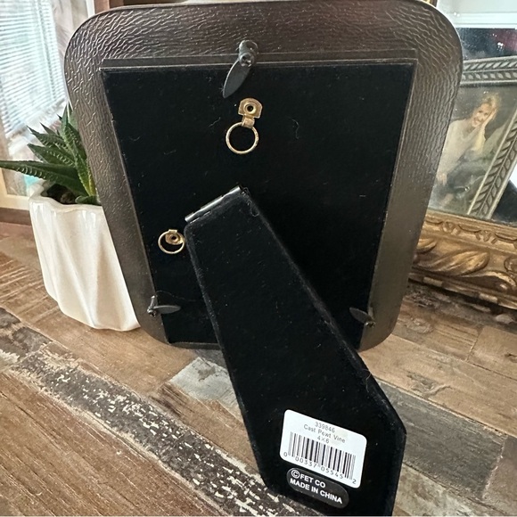 Vintage Pewter braided silver photo frame. - Picture 3 of 3